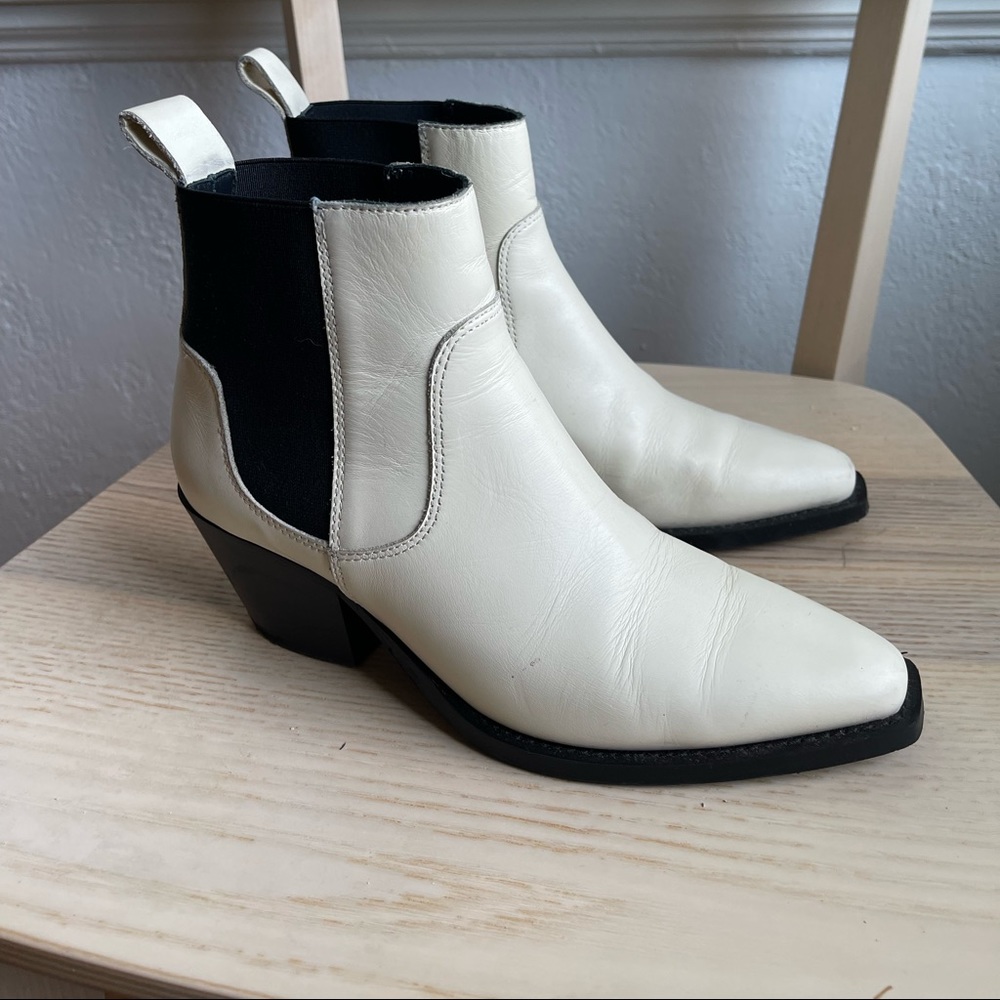 White Everlane boot